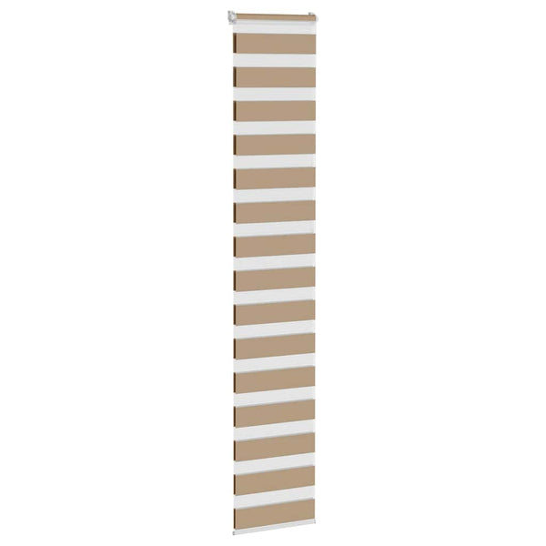 Doppelrollo Sandbraun 40x230 cm