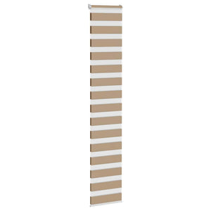 Doppelrollo Sandbraun 45x230 cm