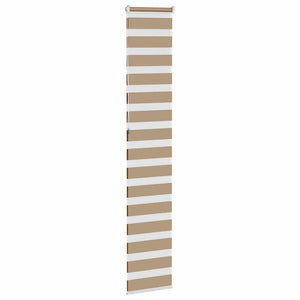 Doppelrollo Sandbraun 45x230 cm