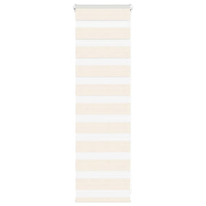 vidaXL Day/Night Blind Marble Beige 45x100 cm Fabric Width 40.9 cm Polyester