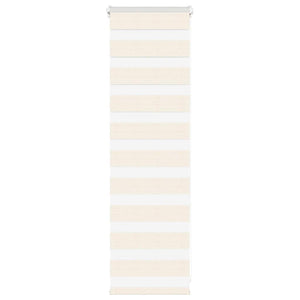 vidaXL Day/Night Blind Marble Beige 50x100 cm Fabric Width 45.9 cm Polyester