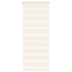 vidaXL Day and Night Blind Marble Beige 65x100 cm Fabric Width 60.9 cm Polyester