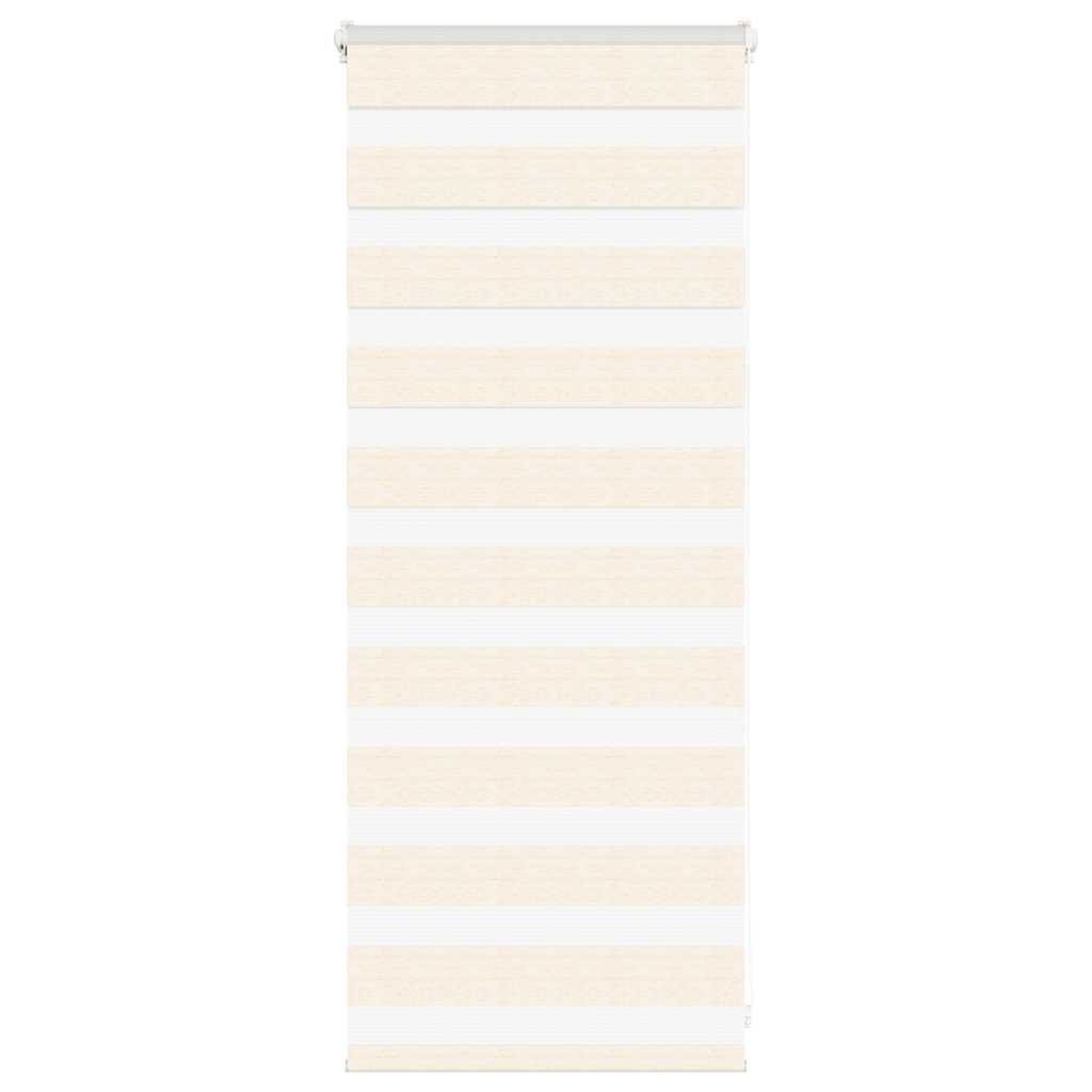 vidaXL Day and Night Blind Marble Beige 65x100 cm Fabric Width 60.9 cm Polyester