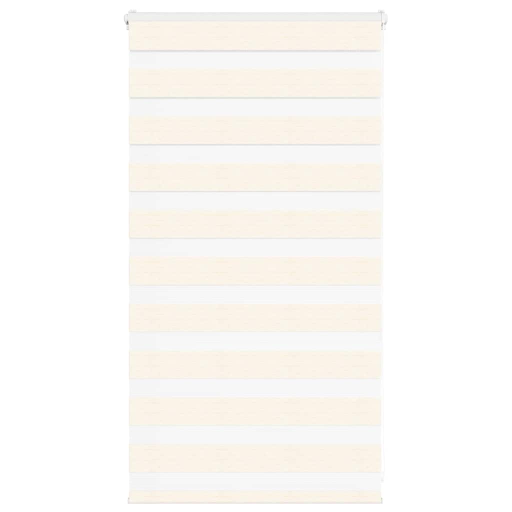vidaXL Day and Night Blind Marble Beige 80x100 cm Fabric Width 75.9 cm Polyester