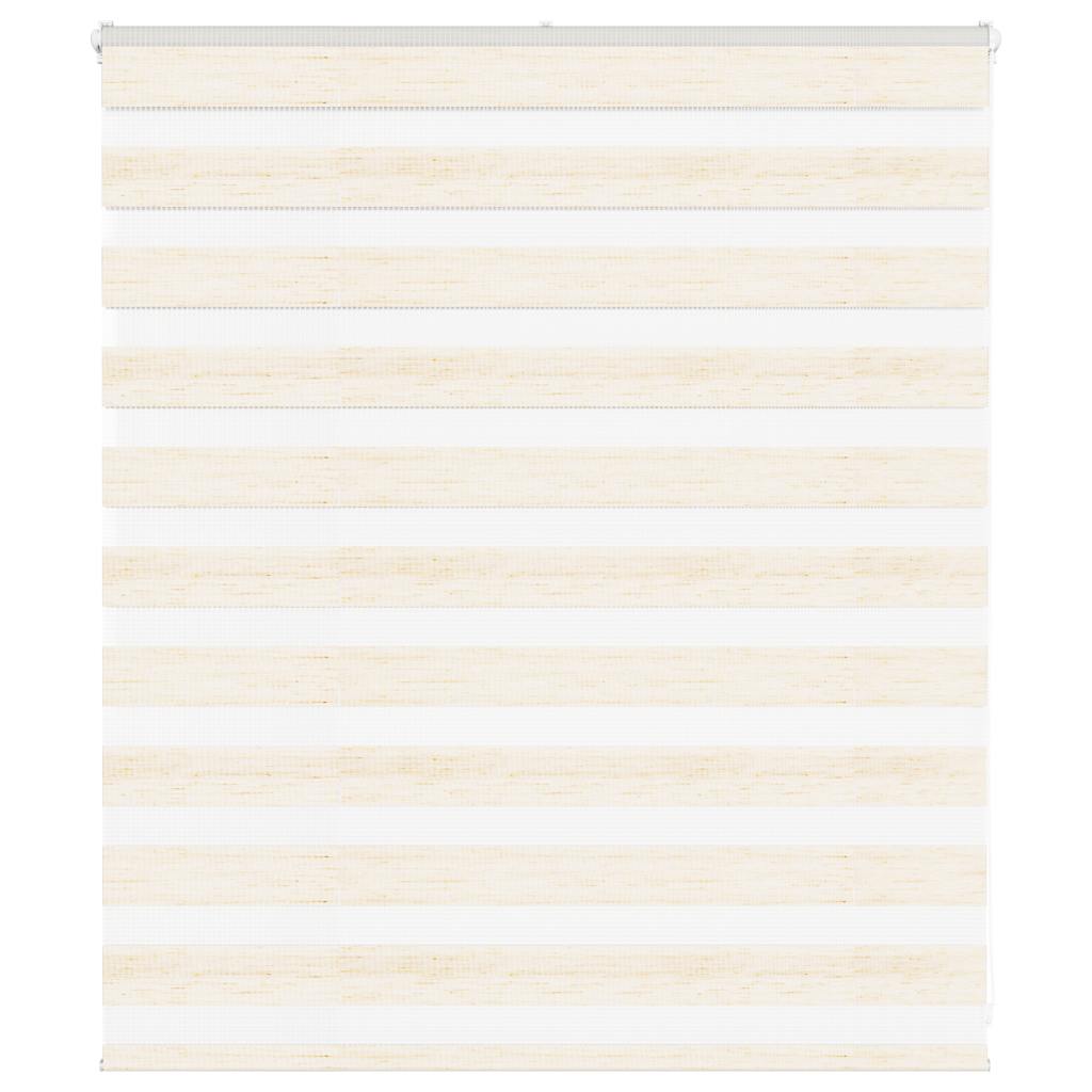 vidaXL Day and Night Blind Marble Beige 135x100cm Fabric width 130.9 cm Polyester