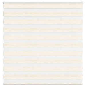 vidaXL Double Roller Blind Marble Beige 140x100cm Fabric width 135.9 cm Polyester