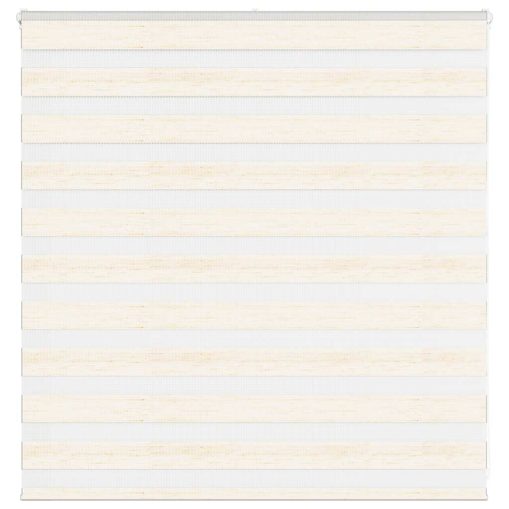 vidaXL Double Roller Blind Marble Beige 140x100cm Fabric width 135.9 cm Polyester