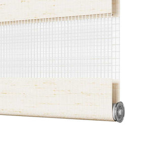 vidaXL Day/Night Blind Marble Beige 150x100cm Fabric width 145.9 cm Polyester