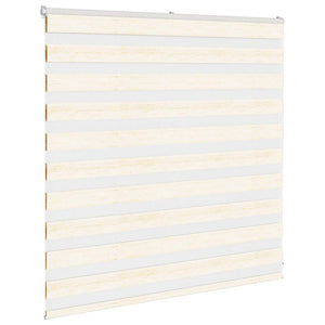 vidaXL Day/Night Blind Marble Beige 150x100cm Fabric width 145.9 cm Polyester