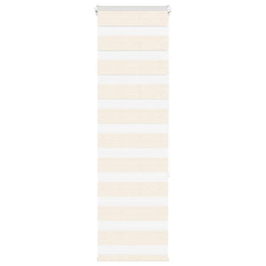 vidaXL Day/Night Blind Marble Beige 50x150 cm Fabric Width 45.9 cm Polyester