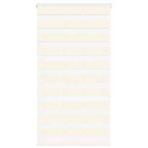 vidaXL Double Roller Blind Marble Beige 70x150 cm Fabric Width 65.9 cm Polyester