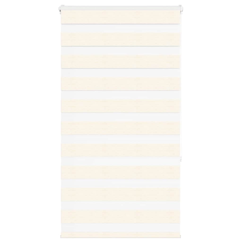 vidaXL Double Roller Blind Marble Beige 70x150 cm Fabric Width 65.9 cm Polyester