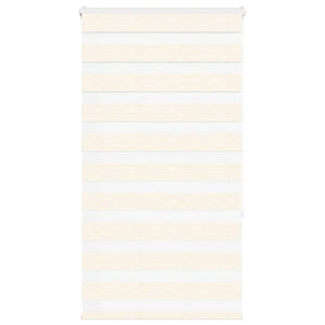 vidaXL Day and Night Blind Marble Beige 80x150 cm Fabric width 75.9 cm Polyester