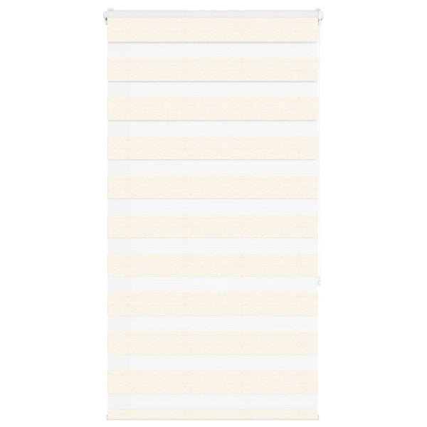 vidaXL Day and Night Blind Marble Beige 80x150 cm Fabric width 75.9 cm Polyester