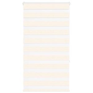 vidaXL Day/Night Blind Marble Beige 85x150 cm Fabric Width 80.9 cm Polyester
