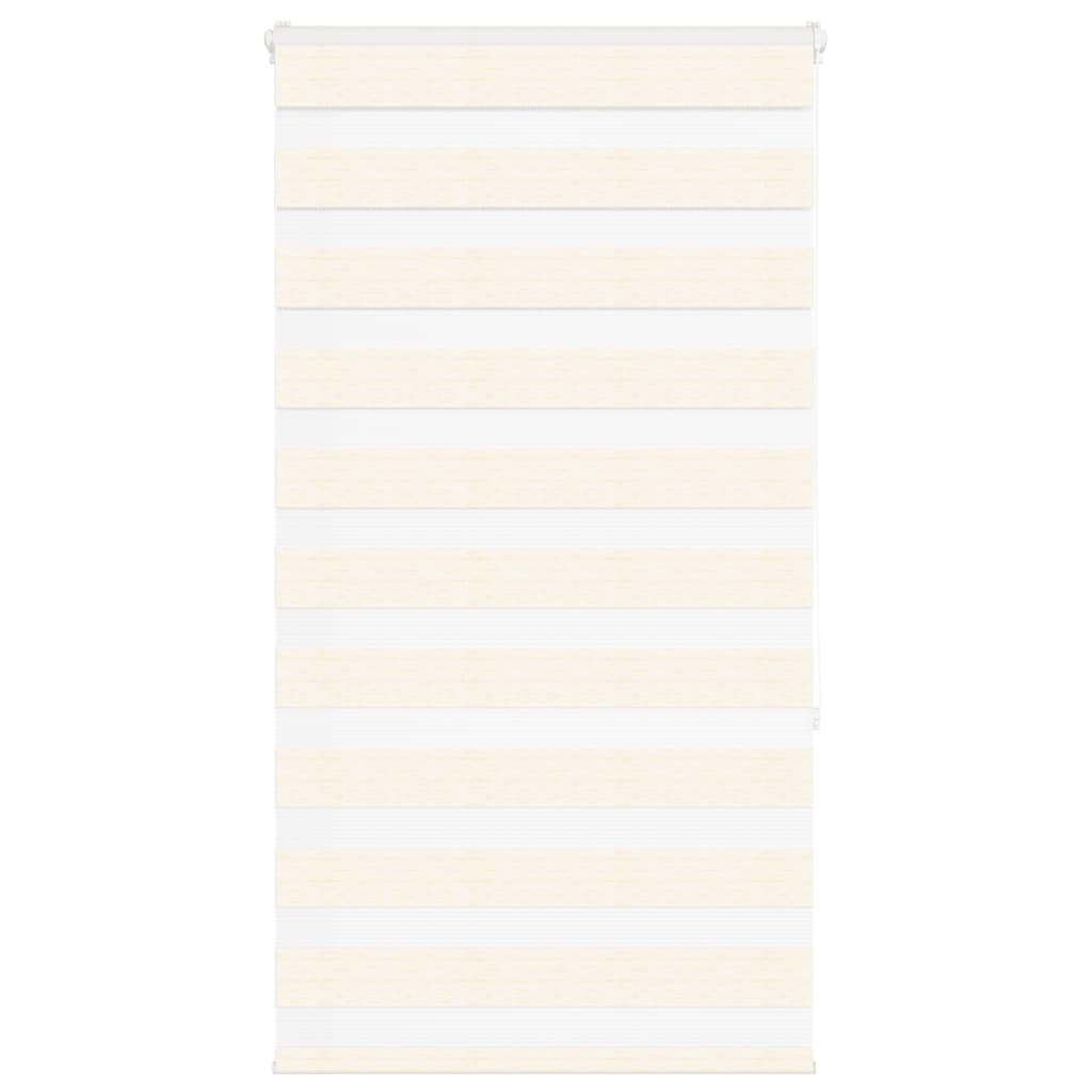vidaXL Day/Night Blind Marble Beige 85x150 cm Fabric Width 80.9 cm Polyester