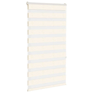 vidaXL Day/Night Blind Marble Beige 85x150 cm Fabric Width 80.9 cm Polyester