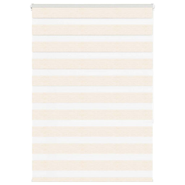 vidaXL Day and Night Blind Marble Beige 100x150 cm Fabric Width 95.9 cm Polyester