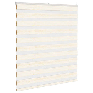 vidaXL Day/Night Blind Marble Beige 135x150cm Fabric width 130.9 cm Polyester