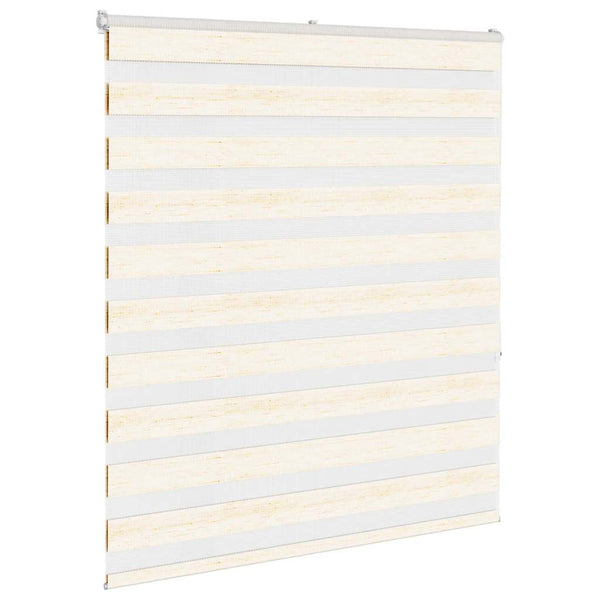 vidaXL Day/Night Blind Marble Beige 135x150cm Fabric width 130.9 cm Polyester