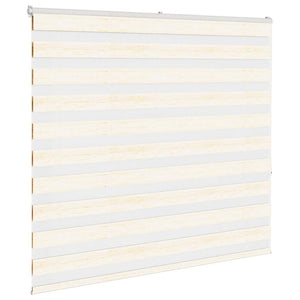 vidaXL Double Roller Blind Marble Beige 155x150cm Fabric width 150.9 cm Polyester