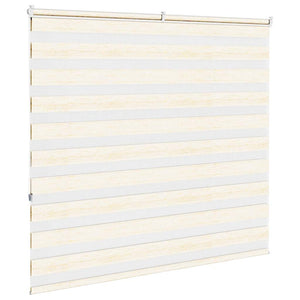 vidaXL Day/Night Blind Marble Beige 165x150cm Fabric width 160.9 cm Polyester