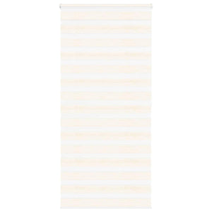 vidaXL Double Roller Blind Marble Beige 95x200 cm Fabric Width 90.9 cm Polyester