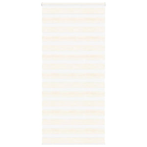 vidaXL Double Roller Blind Marble Beige 105x200cm Fabric width 100.9 cm Polyester