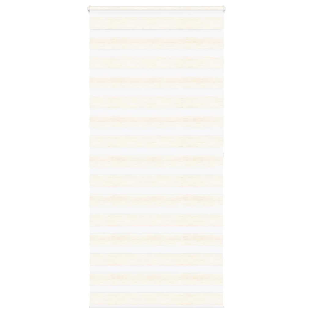 vidaXL Double Roller Blind Marble Beige 105x200cm Fabric width 100.9 cm Polyester