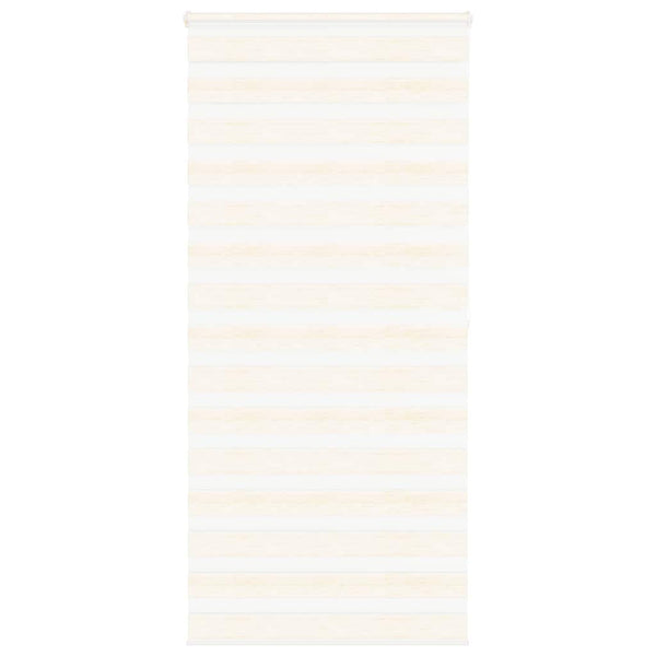 vidaXL Double Roller Blind Marble Beige 115x200cm Fabric Width 110.9 cm Polyester