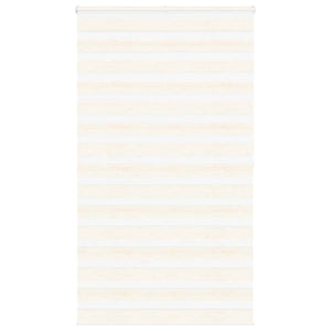 vidaXL Double Roller Blind Marble Beige 120x200cm Fabric width 115.9 cm Polyester