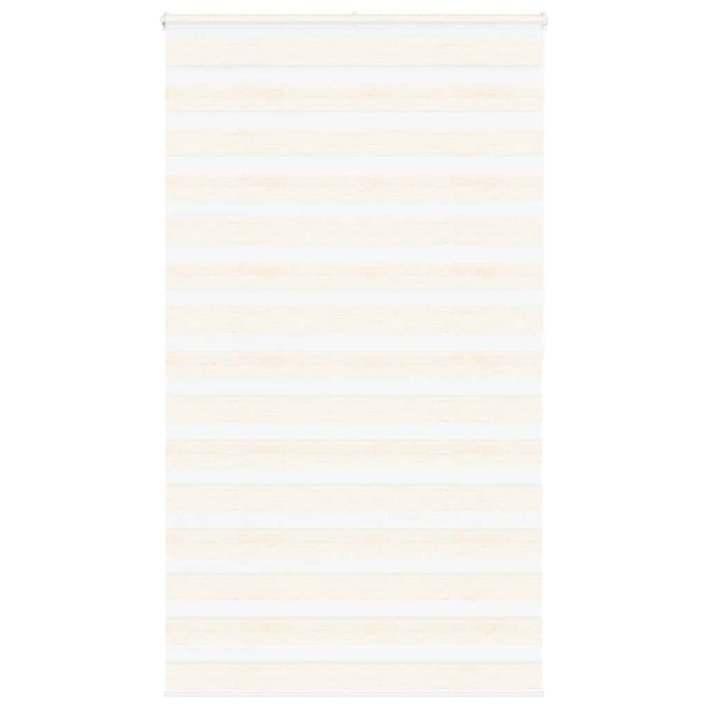 vidaXL Double Roller Blind Marble Beige 120x200cm Fabric width 115.9 cm Polyester
