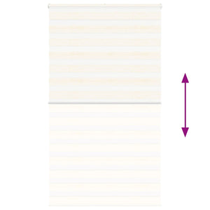 vidaXL Double Roller Blind Marble Beige 120x200cm Fabric width 115.9 cm Polyester
