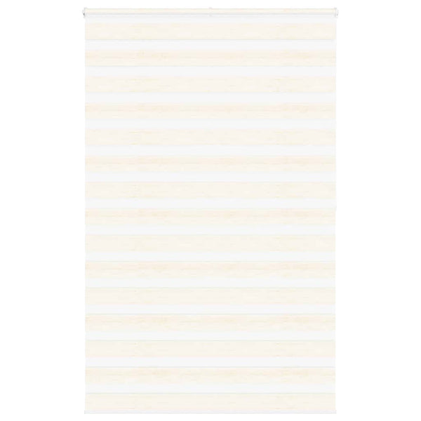 vidaXL Double Roller Blind Marble Beige 140x200cm Fabric width 135.9 cm Polyester
