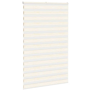 vidaXL Double Roller Blind Marble Beige 140x200cm Fabric width 135.9 cm Polyester