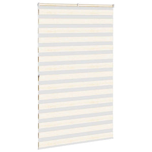 vidaXL Day and Night Blind Marble Beige 145x200cm Fabric width 140.9 cm Polyester