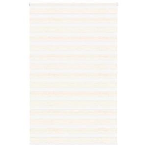 vidaXL Double Roller Blind Marble Beige 150x200cm Fabric width 145.9 cm Polyester