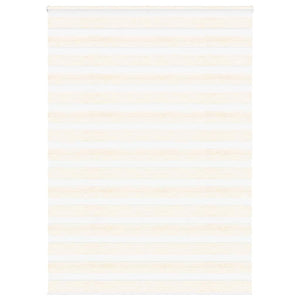 vidaXL Double Roller Blind Marble Beige 155x200cm Fabric Width 150.9 cm Polyester
