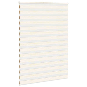 vidaXL Double Roller Blind Marble Beige 160x200cm Fabric Width 155.9 cm Polyester