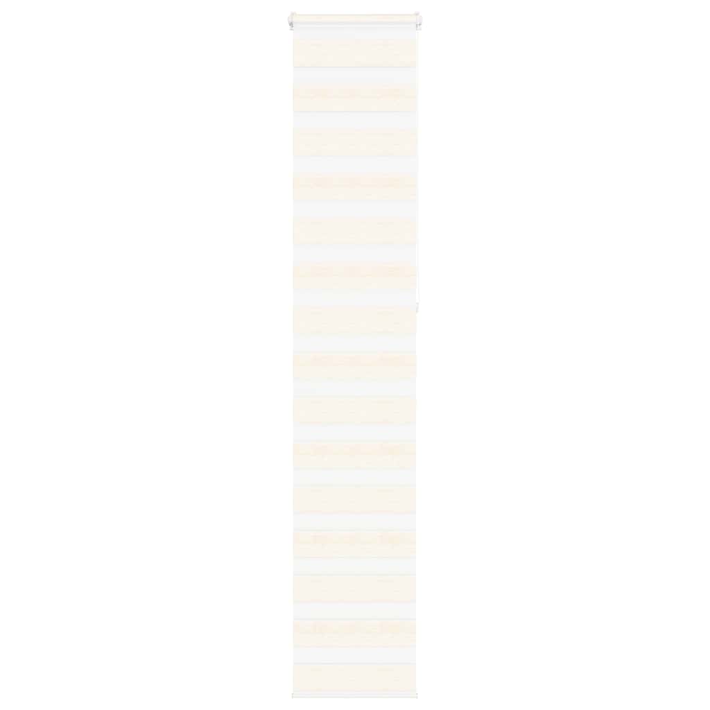 vidaXL Double Roller Blind Marble Beige 40x230 cm Fabric width 35.9 cm Polyester