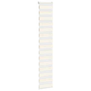 vidaXL Double Roller Blind Marble Beige 50x230 cm Fabric Width 45.9 cm Polyester