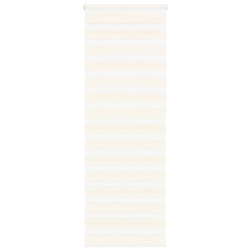 vidaXL Double Roller Blind Marble Beige 85x230 cm Fabric Width 80.9 cm Polyester