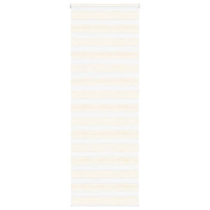 vidaXL Double Roller Blind Marble Beige 90x230 cm Fabric width 85.9 cm Polyester