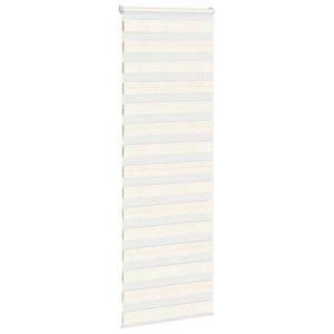 vidaXL Double Roller Blind Marble Beige 90x230 cm Fabric width 85.9 cm Polyester