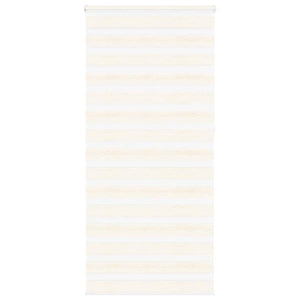 vidaXL Double Roller Blind Marble Beige 115x230 cm Fabric Width 110.9 cm Polyester
