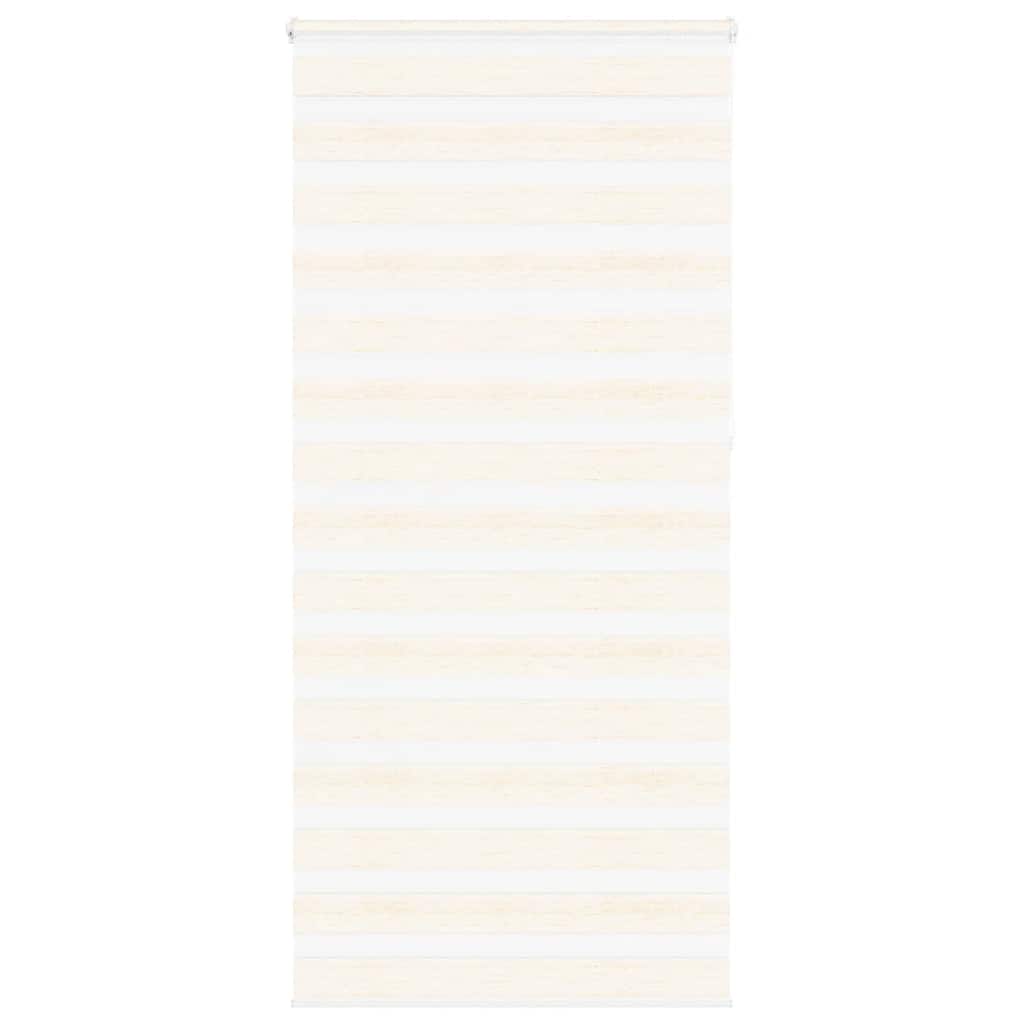 vidaXL Double Roller Blind Marble Beige 115x230 cm Fabric Width 110.9 cm Polyester