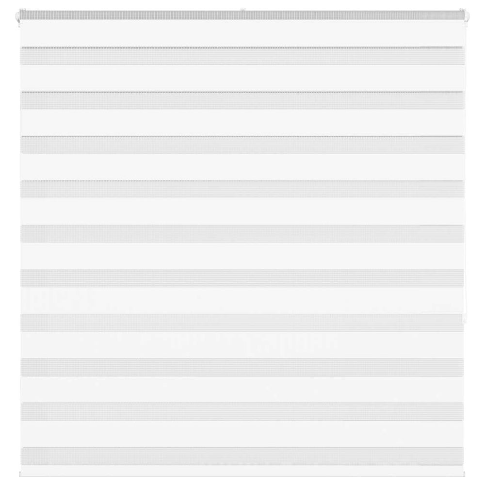 vidaXL Day and Night Blind White 150x150 cm Fabric width 145.9 cm Polyester