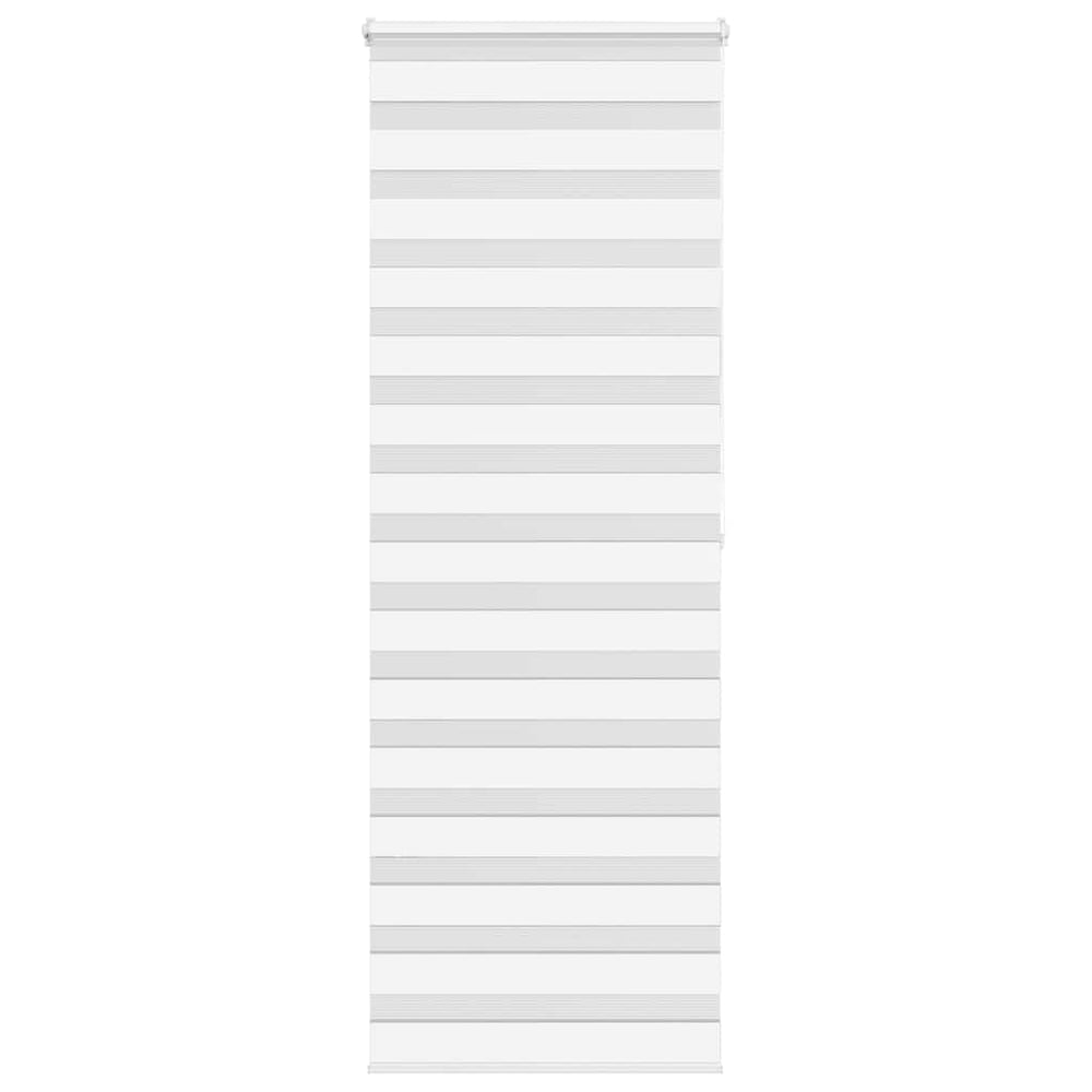 vidaXL Day/Night Blind White 70x200 cm Fabric Width 65.9 cm Polyester