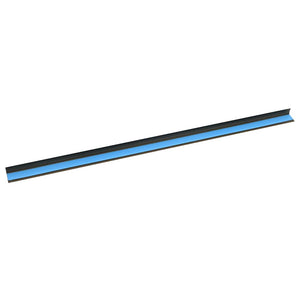 vidaXL Stair Nosing Strips 10 pcs Brown 67 x 3.5 x 3 cm Aluminium