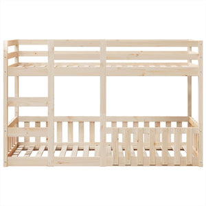 vidaXL Bunk Bed 90x190 cm Solid Pine Wood